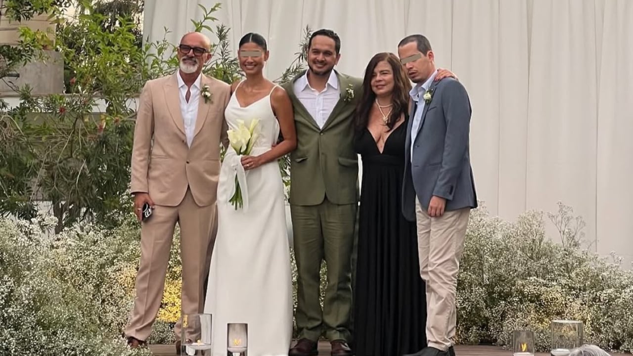 Carlos Alcántara y Jossie Lindley protagonizan esperado reencuentro familiar en la boda de Gianfranco Alcántara tras su separación. (Instagram Carlos Alcántara)