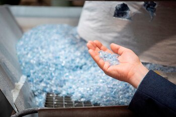 Microplásticos en una planta de