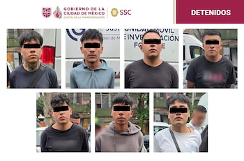 Detención Centro histórico CDMX SSC