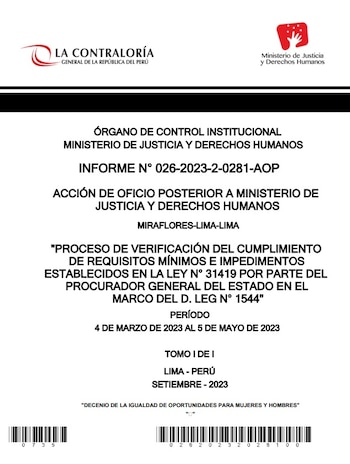 Informe de la Contraloría pone