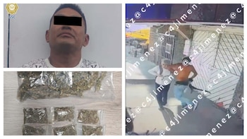 Hombre que golpeó a anciano que pasaba en su camino en la CDMX fue detenido con droga