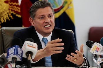 Pedro Delgado Campaña, ex presidente del Banco Central de Ecuador (Foto: EFE)