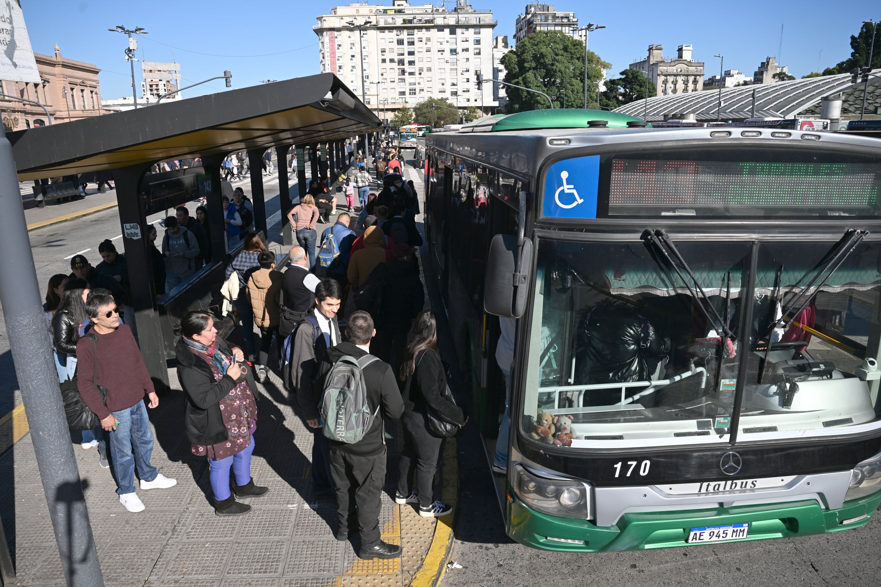 La Ciudad de Buenos Aires cumple con el pago de subsidios, pero la Nación adeuda más de 50 mil millones en subsidios sociales a la provincia Fotografía: Maximiliano Luna
