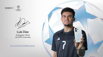 OPPO ficha a Luis Díaz en Colombia y apuesta por la educación digital en La Guajira