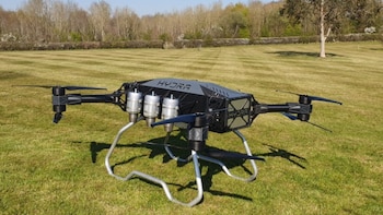 Durante su primer vuelo, HYDRA-400