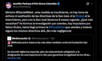 Jennifer Pedraza - crédito @JenniferPedraz/X