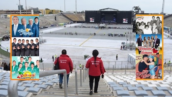 Agua Marina - Estadio San Marcos - concierto - cumbia - Perú - 9 de febrero