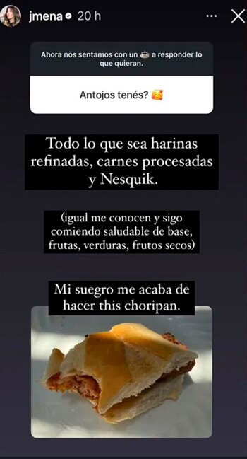 Jimena Barón habló de sus