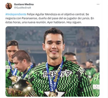 El jugador llegaría a préstamo