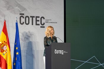 La presdienta de la Fundación