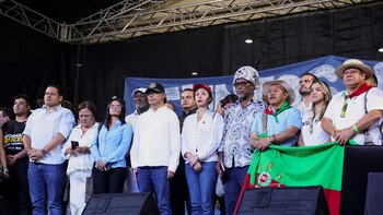 Gustavo Petro envió un fuerte