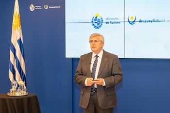 El ministro de Turismo saliente