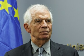 Josep Borrell visita Kiev tras