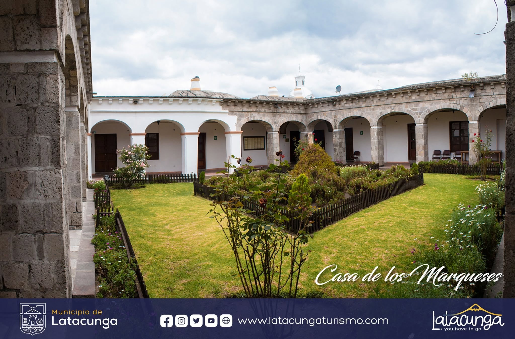 La casa de los Marqueses de Miraflores en el municipio ecuatoriano de Lacatunga
