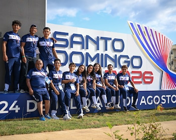 La delegación salvadoreña del Team ESA comenzó a instalarse en la Villa Centroamericana de Santo Domingo 2026 antes de la inauguración de los Juegos Centroamericanos y del Caribe. (Imagen de cortesía)