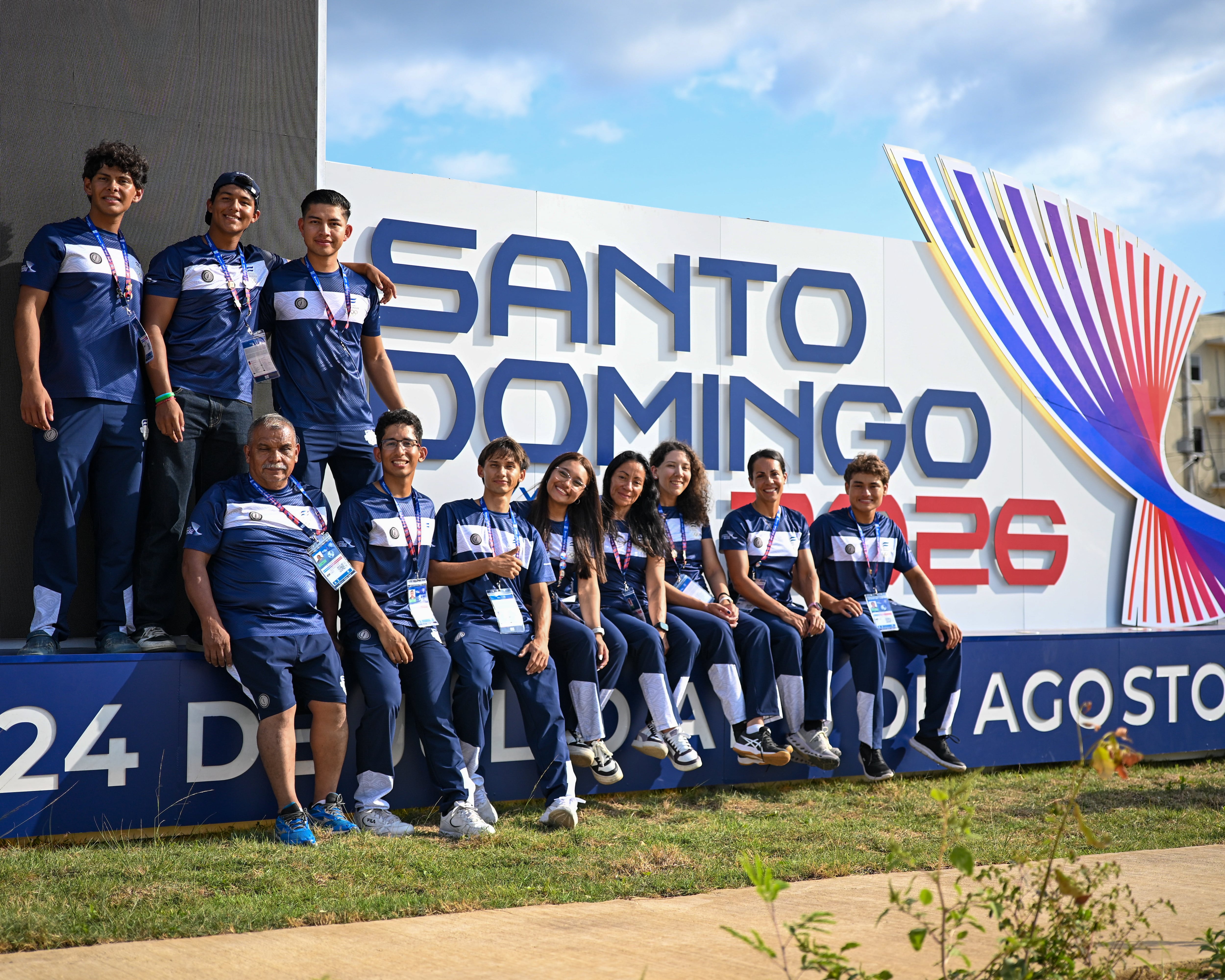 La delegación salvadoreña inicia su instalación en la Villa Centroamericana en Santo Domingo