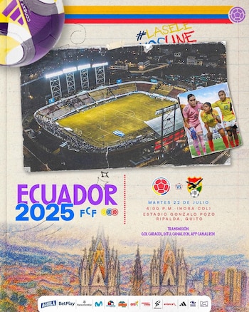 Afiche del partido de la