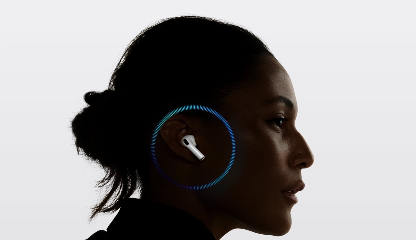 El sistema dispone de tres bandas de ajuste para intervenir en los rangos principales del audio. (Apple)