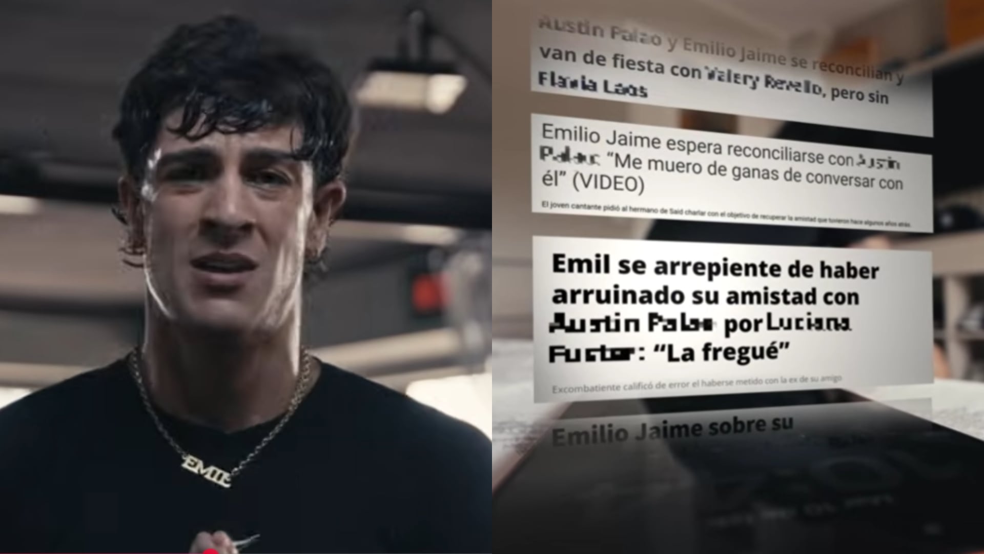 Emilio Jaime lanza nuevo tema inspirado en su historia con Austin Palao. YouTube/ Emil