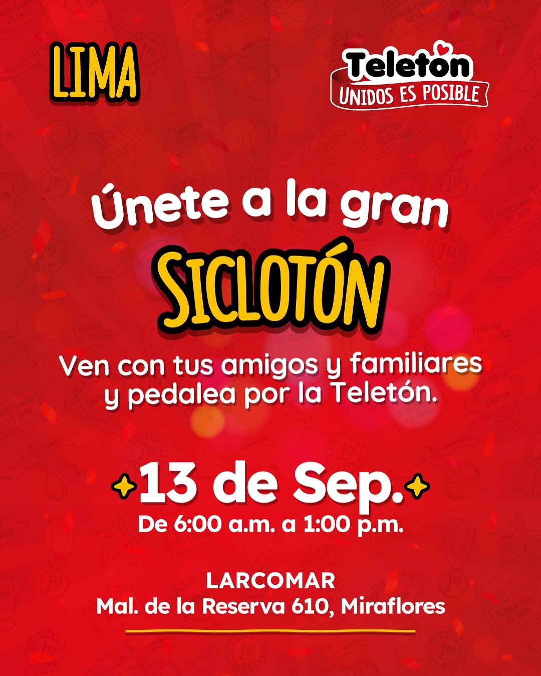 Teletón 2025: programación de actividades en esta jornada