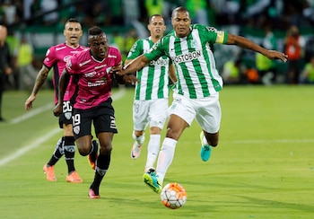 Independiente del Vallle frente al Atlético Nacional en la final de la Conmebol Libertadores 2016. (EFE)