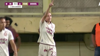Gol de Sofía Oxandabarat para poner adelante en la serie a Universitario vs Alianza Lima por semifinal vuelta de Liga Femenina 2026