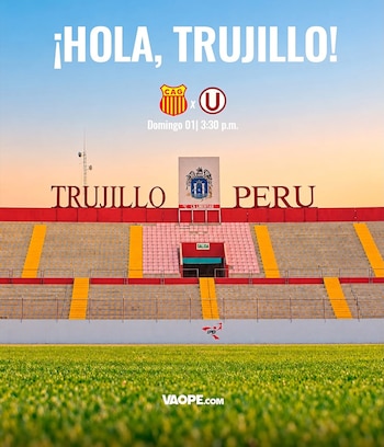 Universitario visitará a Atlético Grau en el estadio Mansiche de Trujillo.