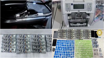 Esto encontraron los oficiales de