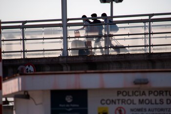 Varios estudiantes que se encontraban