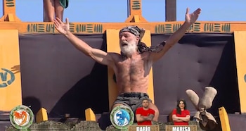 El reto del tobogán marca el destino de los nominados en la gala