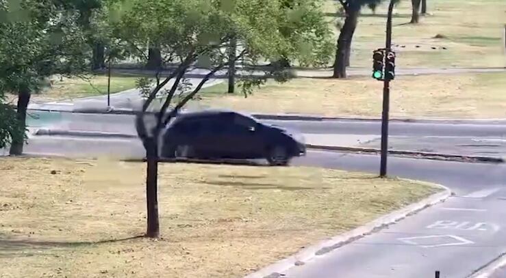 Así fue la persecución que culminó en Villa Soldati con cuatro detenidos que circulaban en un auto robado