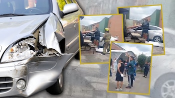 En video: mujer que aprendía a manejar chocó contra locales en Bogotá, estas son las multas y sanciones que debe enfrentar