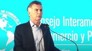 Mauricio Macri expuso ante empresarios