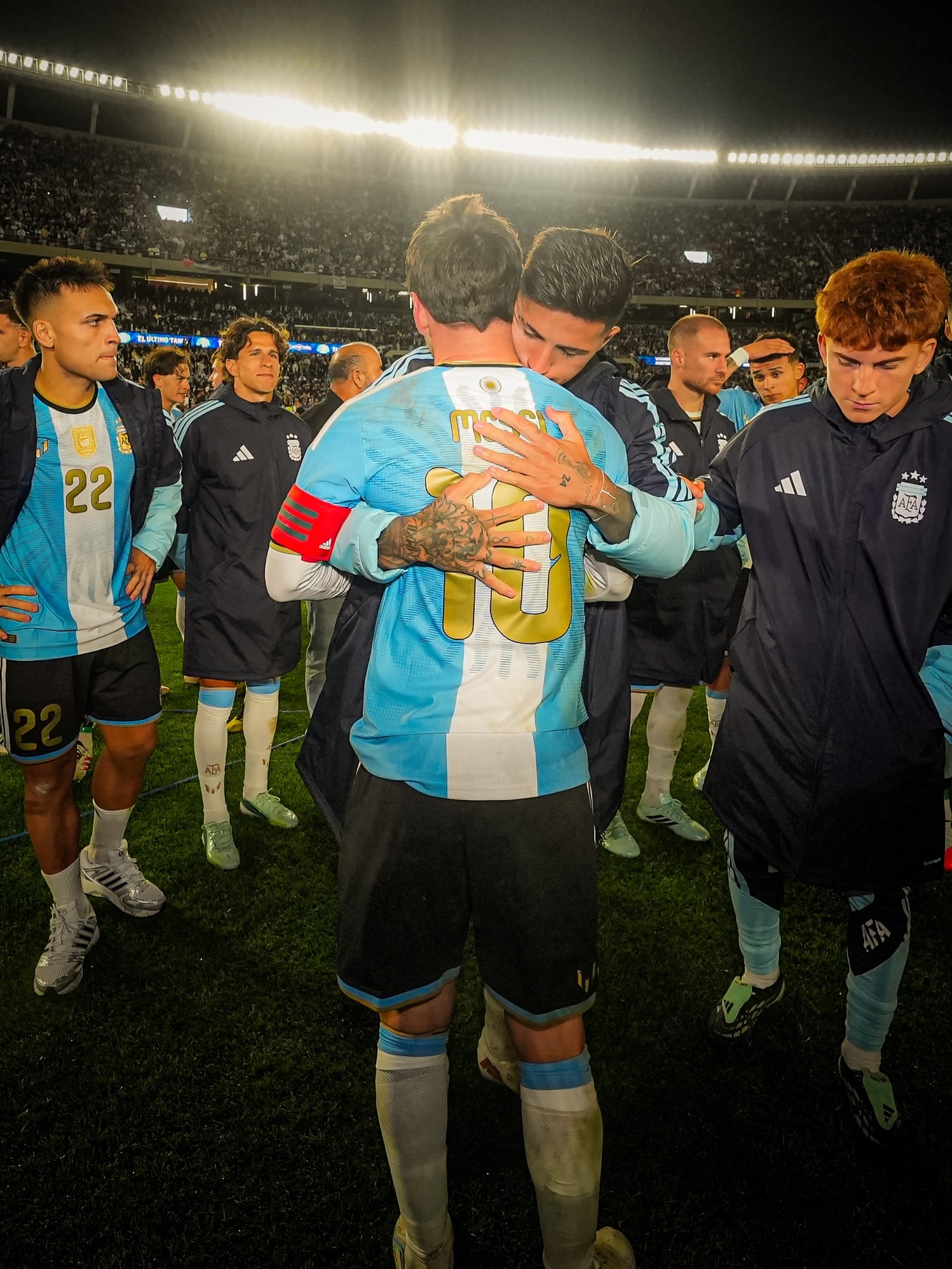 Enzo Fernández le dedicó un posteo a Messi