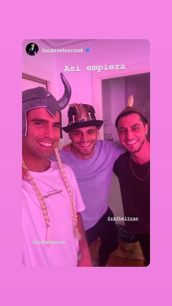 Nico Furtado y Lucas Velasco,