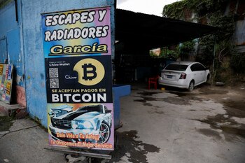 Un cartel de Bitcoin se