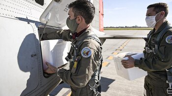 El personal de la Fuerza