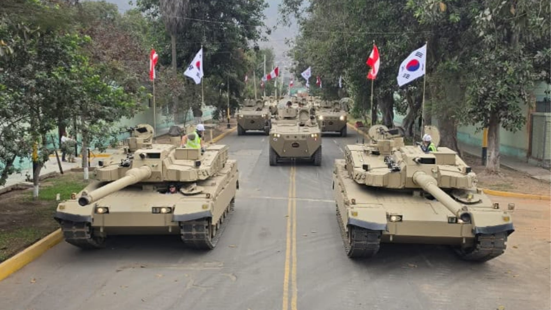 Tanques K2 Black Panther y blindados K808 estarán en la Gran Parada Militar: Hyundai Rotem y Perú avanzan en cooperación militar