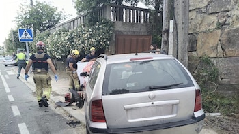 Muere una mujer atropellada por un coche que invadió la acera en Sanxenxo (Pontevedra)