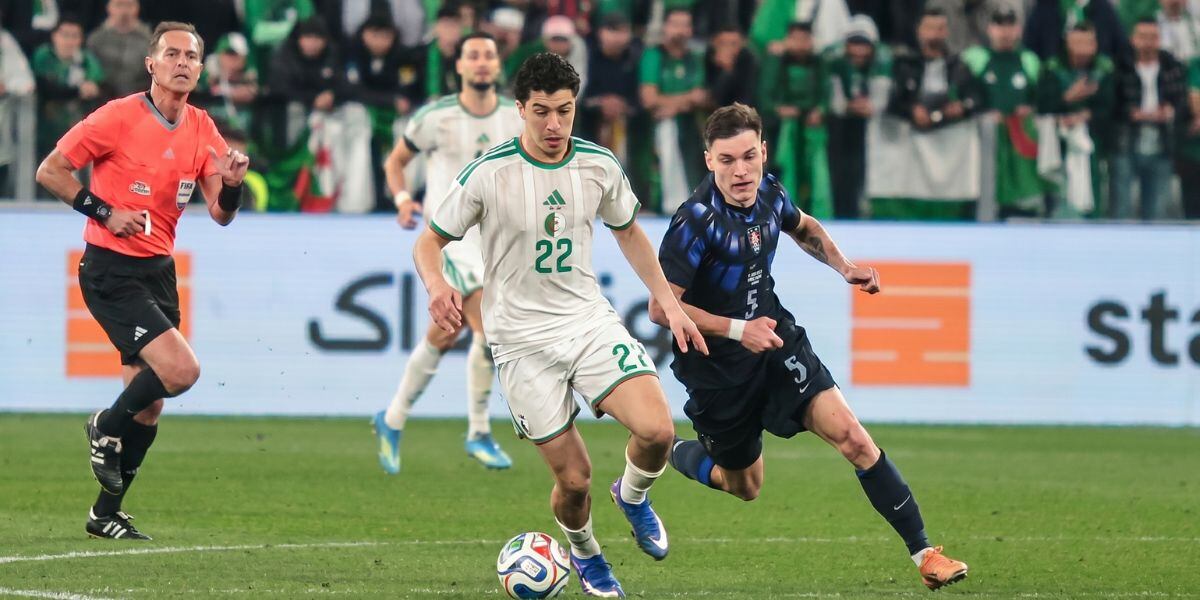 Ibrahim Maza buscará ser una de las figuras de Argelia, rival de Argentina en fase de grupos (Instagram/@ibomaza)