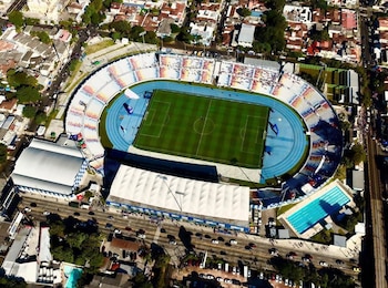 El dispositivo especial incluye cierres de calles y avenidas alrededor del Estadio Jorge El Mágico González desde la madrugada del 23 de mayo./(VMT)