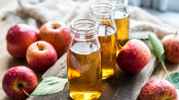 El vinagre de manzana es