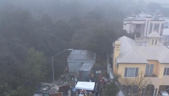 Imagen del operativo de búsqueda