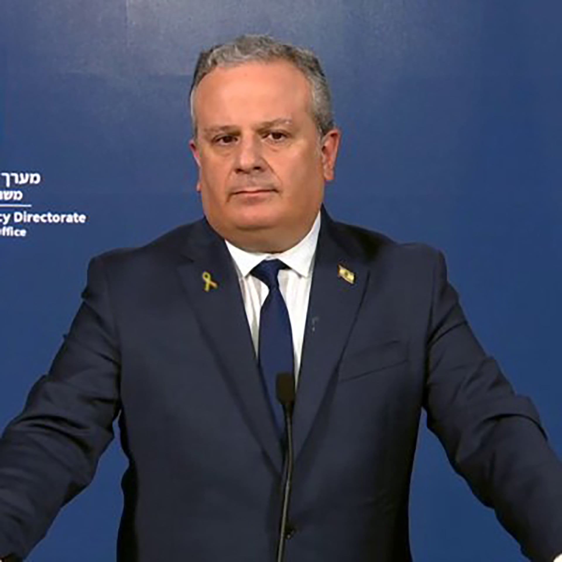 El portavoz israelí, David Mencer.