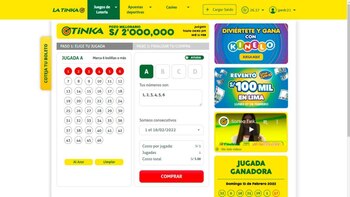 Pasos para comprar La Tinka,