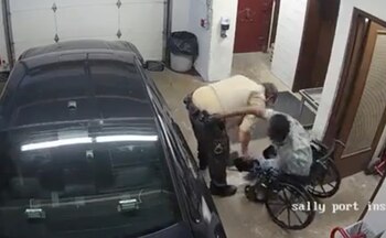 Revelaron video de un recluso