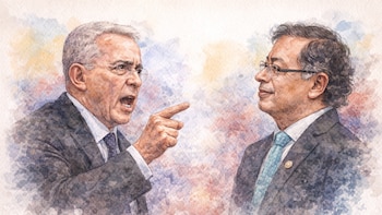 Álvaro Uribe acusó a Gustavo Petro de violar la ley por apoyar a Iván Cepeda en plena jornada electoral