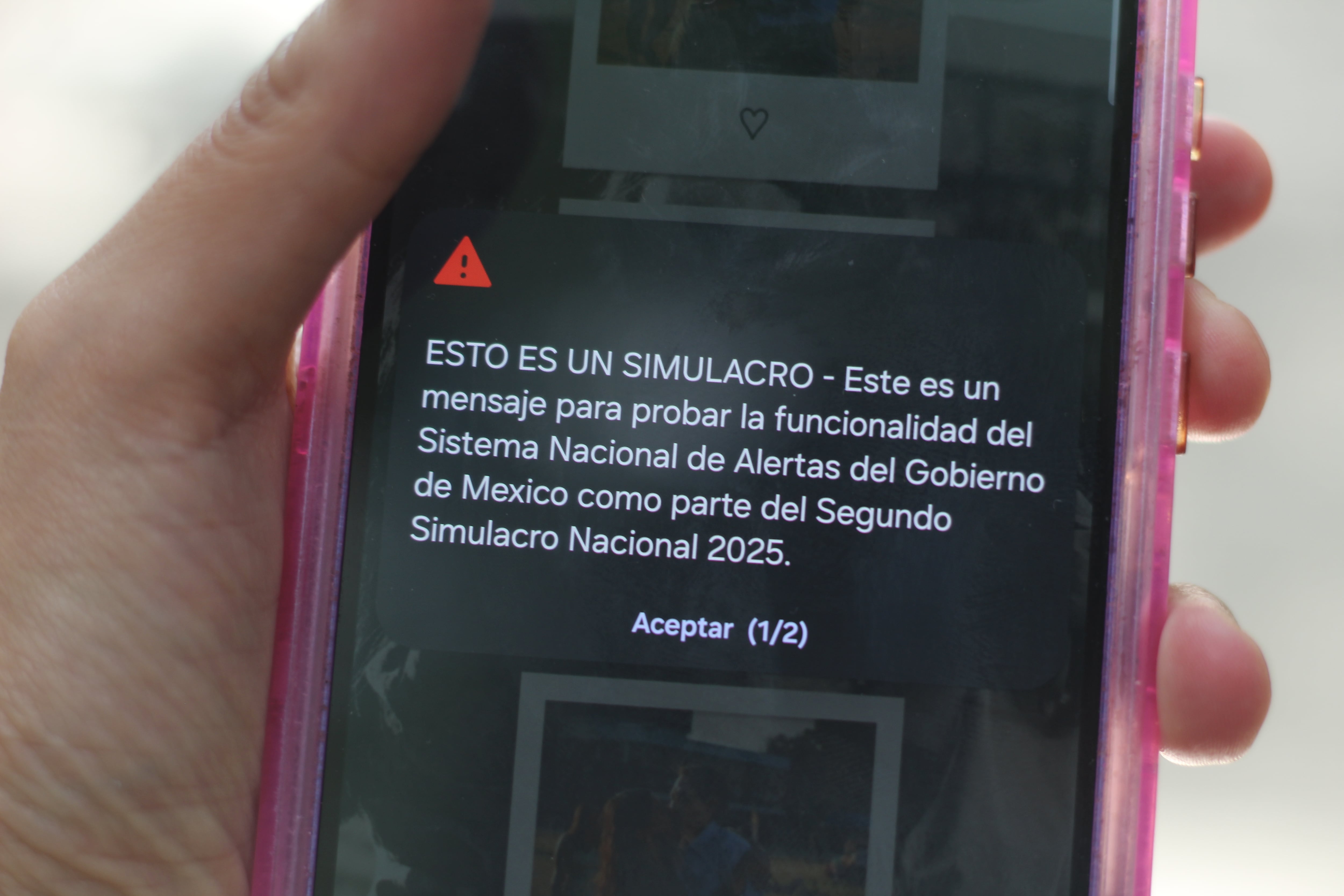 Esta es la razón por la que recibiste un mensaje de 'Alerta Presidencial'  durante el Simulacro Nacional 2025 - Infobae