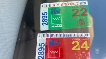 Pegatinas de la ITV (AECA-ITV)