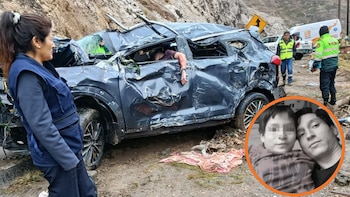 Un accidente de carretera se